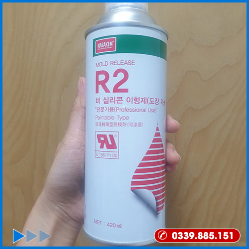 Hóa chất chống dính, bôi trơn khuôn Nabakem R-2 ( R2 )